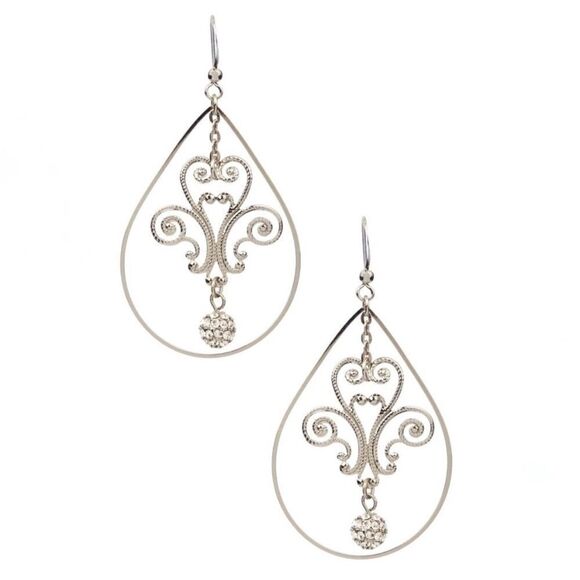 SAVVY Cie Di Petali Australian crystal earrings